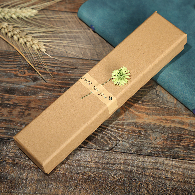 Factory Creative Jewelry Packaging Box Hot Sale Chain Ring Bracelet Sunflower Jewelry Box Paper Bag Currently Available Wholesale