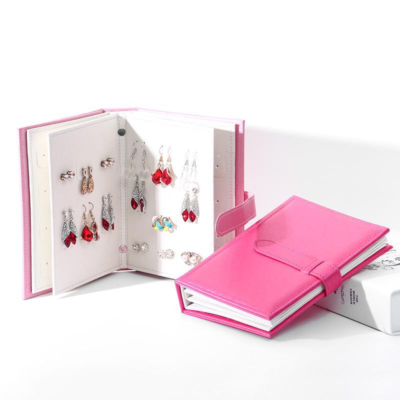 Stud Earring Storage Book Korea&#039;s First Creative Jewelry Collection box Hanging Portable Display jewelry Box Manufacturers