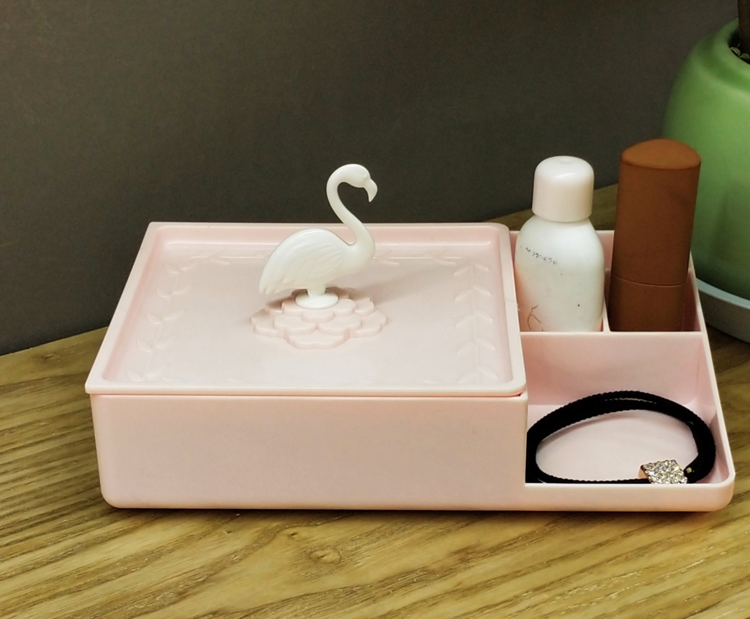 Creative household daily necessities - flamingo jewelry box \\\&#034;mei long yu. Shang ke\\\&#034; manufacturers direct sales