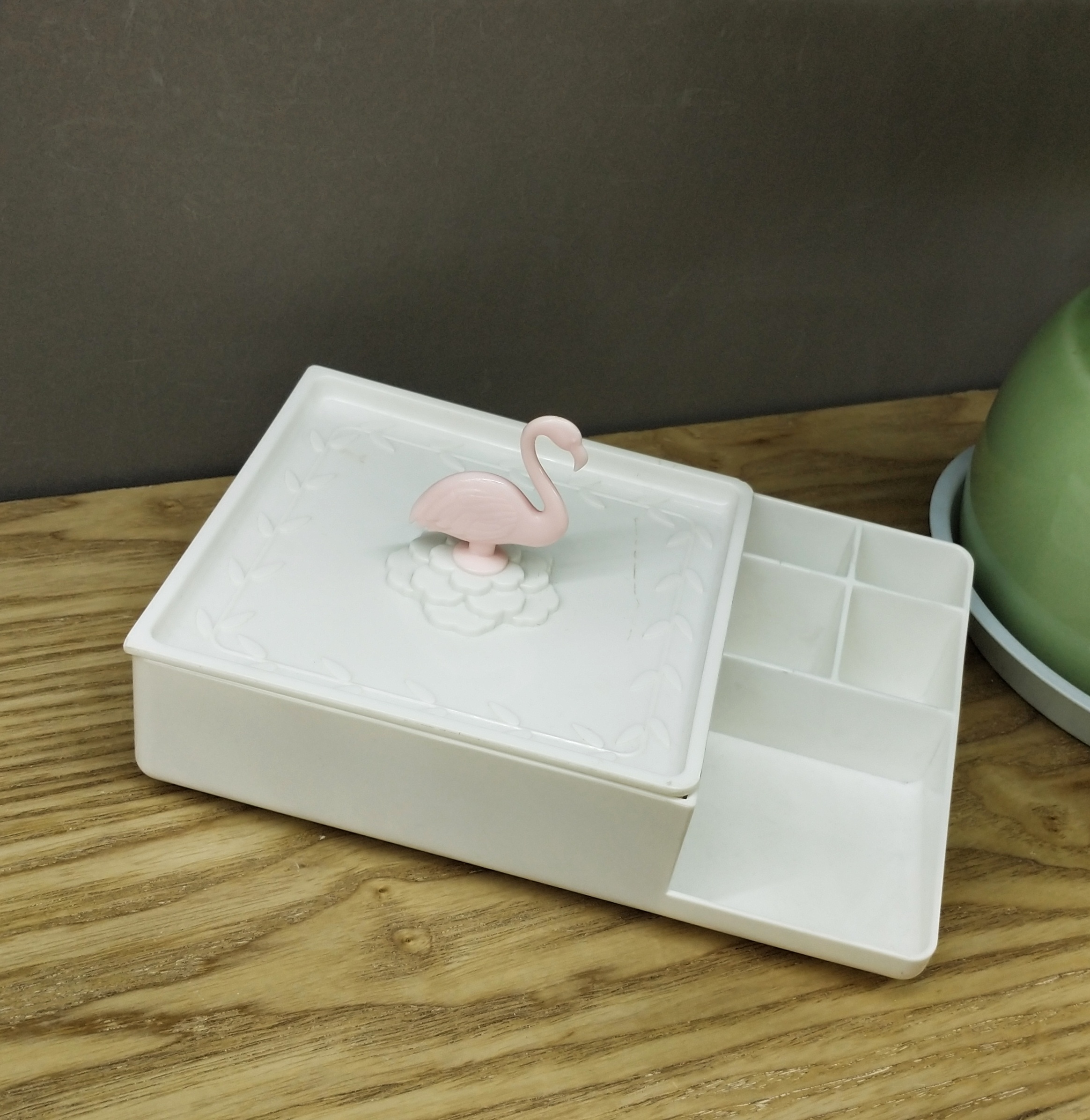 Creative household daily necessities - flamingo jewelry box \\\"mei long yu. Shang ke\\\" manufacturers direct sales