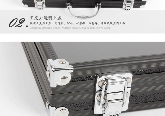 Custom ring jewelry box ear nail box display box
