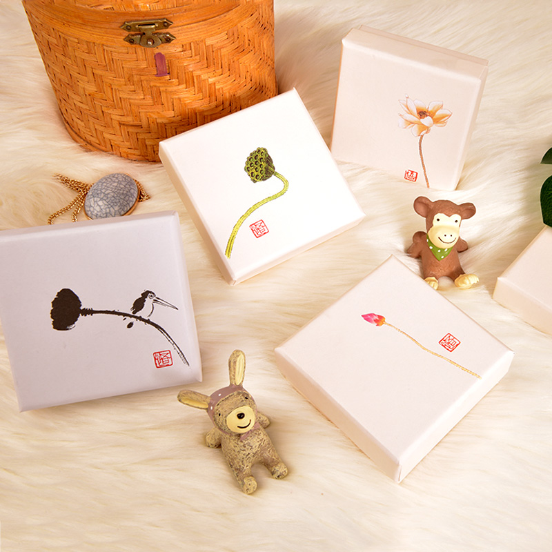 New Chinese Style Creative Simple Classical Festival New Year Gift Box Jewelry Box Necklace Box Pendant Box Bracelet Box