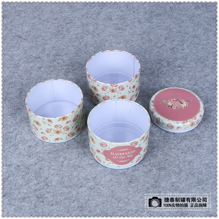 Round tin baking gift tin tin biscuit tin New Year tin box