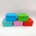 Exquisite gift box candy square tin box