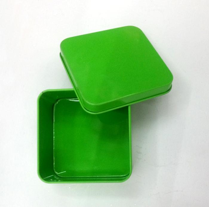 Exquisite gift box candy square tin box Exquisite gift box candy square tin box