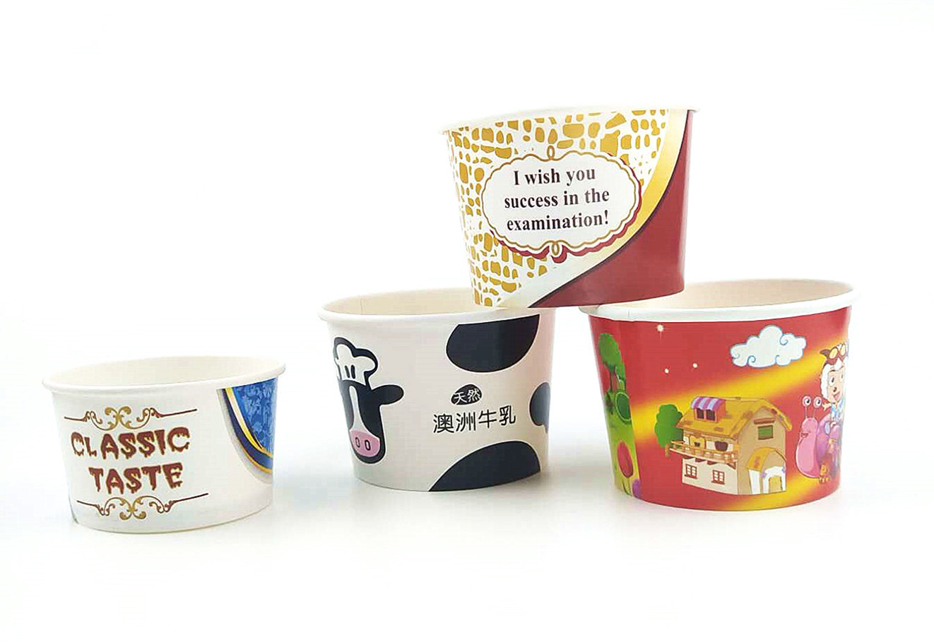 Disposable Ice Cream Cup Ice Cream Paper Bowl with Lid Ice Cream Ball Bowl 98 Cups 85 Cups 75 Cups Factory Direct Sales Disposable Ice Cream Cup Ice Cream Paper Bowl with Lid Ice Cream Ball Bowl 98 Cups 85 Cups 75 Cups Factory Direct Sales