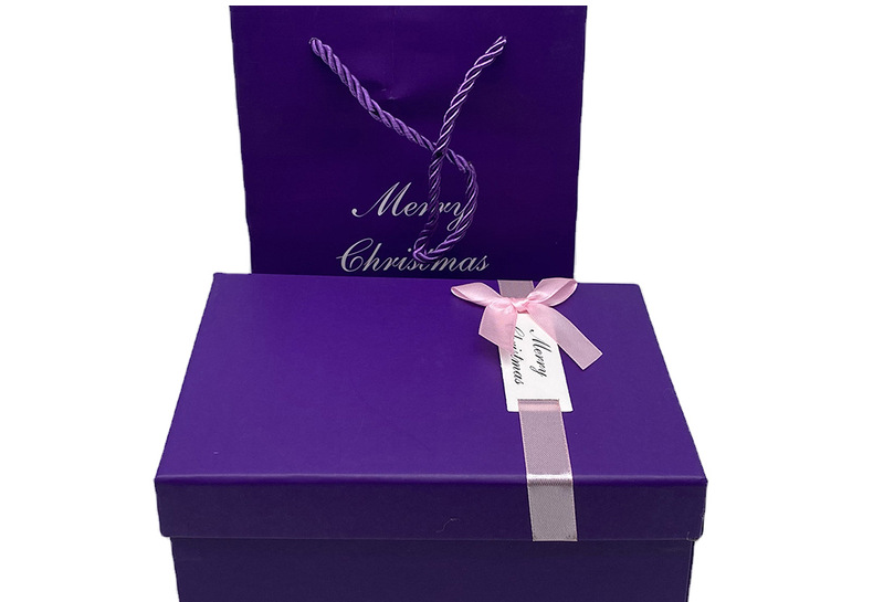 Color aircraft box spot order purple clothing underwear packing box fruit tea kraft Color box custom