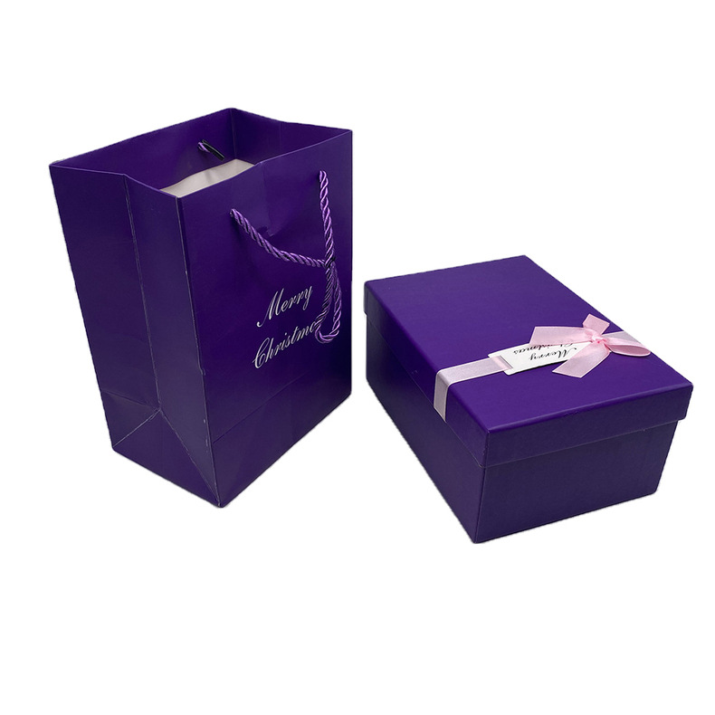 Color aircraft box spot order purple clothing underwear packing box fruit tea kraft Color box custom