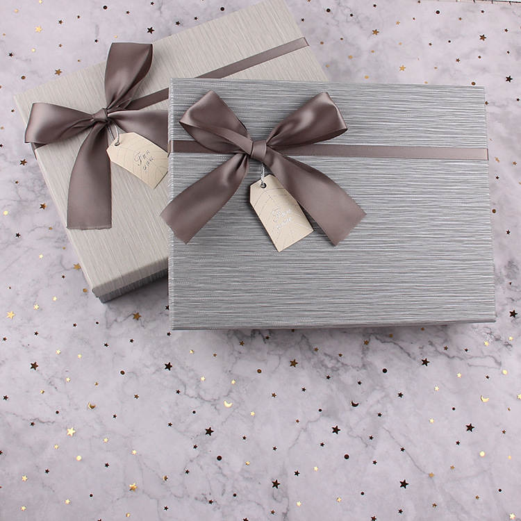 Rectangular Birthday Gift Packing Box Korean Style Clothes Gift Box Gift Box TikTok Exquisite Gift Box Empty Box