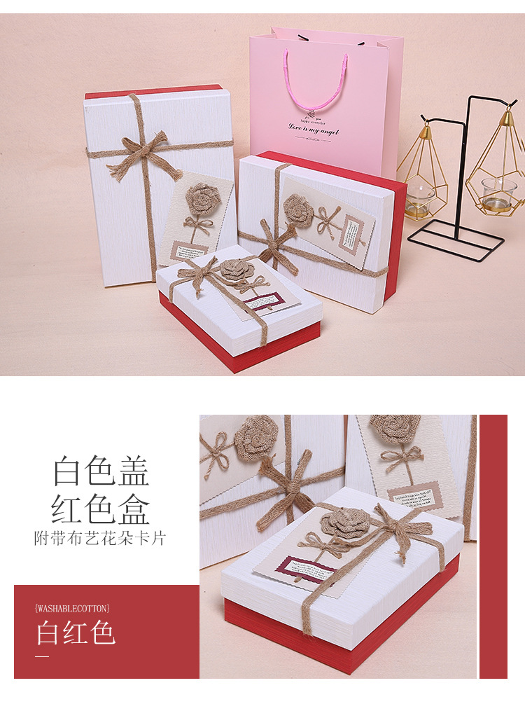 Gift Box Large Sized Creative TikTok Birthday Women's Packing Box Hand Gift Box Customed Box Exquisite Korean Style Gift Box Gift Box Large Sized Creative TikTok Birthday Women's Packing Box Hand Gift Box Customed Box Exquisite Korean Style Gift Box