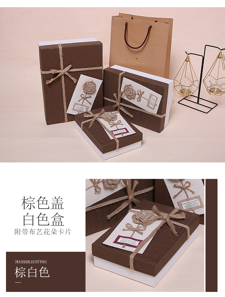 Gift Box Large Sized Creative TikTok Birthday Women's Packing Box Hand Gift Box Customed Box Exquisite Korean Style Gift Box Gift Box Large Sized Creative TikTok Birthday Women's Packing Box Hand Gift Box Customed Box Exquisite Korean Style Gift Box