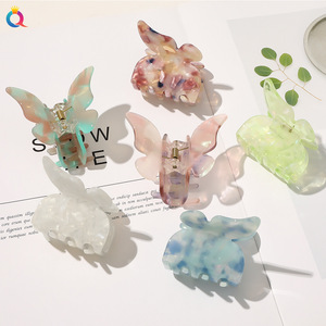Qiyue European and American New Knot Ribbon Satin Large Intestine Ring Monochrome Silky Square Scarf Hair Ring Women's Ponytail Tie Hair