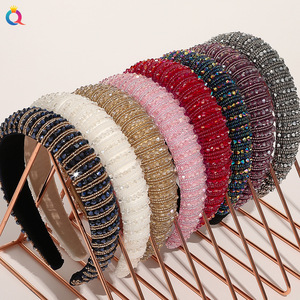 Qiyue European and American New Knot Ribbon Satin Large Intestine Ring Monochrome Silky Square Scarf Hair Ring Women's Ponytail Tie Hair
