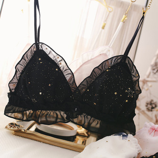 Summer New Printed Mid Waist Milk Silk Women's Underwear Satin Wooden Ear Ribbon Briefs Girl's Underwear Summer New Printed Mid Waist Milk Silk Women's Underwear Satin Wooden Ear Ribbon Briefs Girl's Underwear