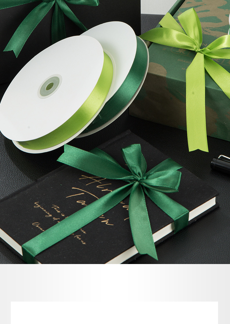 Ribbons  Baking Colorful Ribbon Satin Ribbon Decoration Braid Ribbon Gift Present Packaging Ribbons