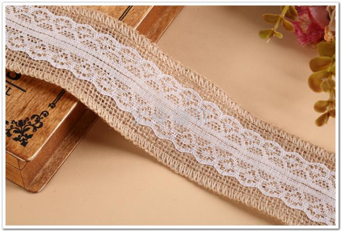 DIY volume handmade lace linen lacing rope decorative materials natural jute DIY volume handmade lace linen lacing rope decorative materials natural jute