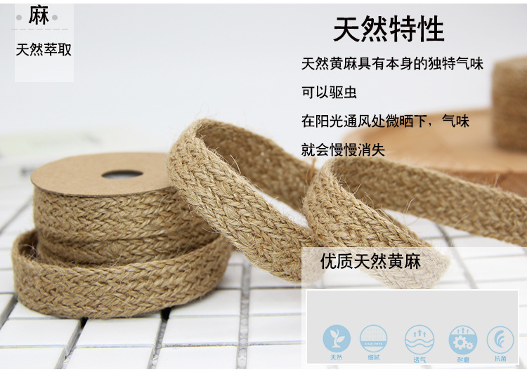 Clothing Shoes and Hats and Other Accessories Knitted Belt Hemp Rope DIY Craft Lace Linen Volume Clothing Shoes and Hats and Other Accessories Knitted Belt Hemp Rope DIY Craft Lace Linen Volume