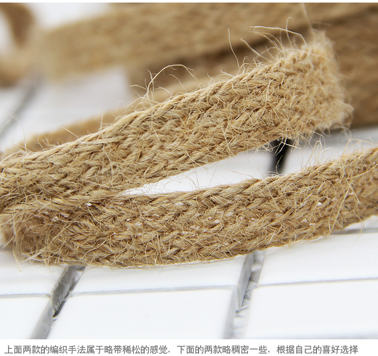 Clothing Shoes and Hats and Other Accessories Knitted Belt Hemp Rope DIY Craft Lace Linen Volume Clothing Shoes and Hats and Other Accessories Knitted Belt Hemp Rope DIY Craft Lace Linen Volume