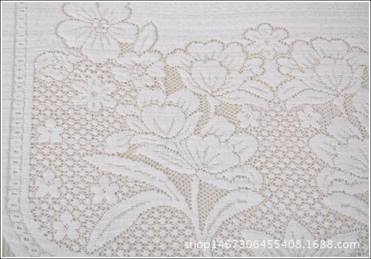 Lace Sofa Towel Backrest Towel Sofa Cushion Armrest Towel Square Towel Tablecloth Lace Linen Volume