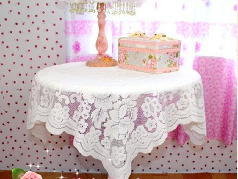 Lace Sofa Towel Backrest Towel Sofa Cushion Armrest Towel Square Towel Tablecloth Lace Linen Volume
