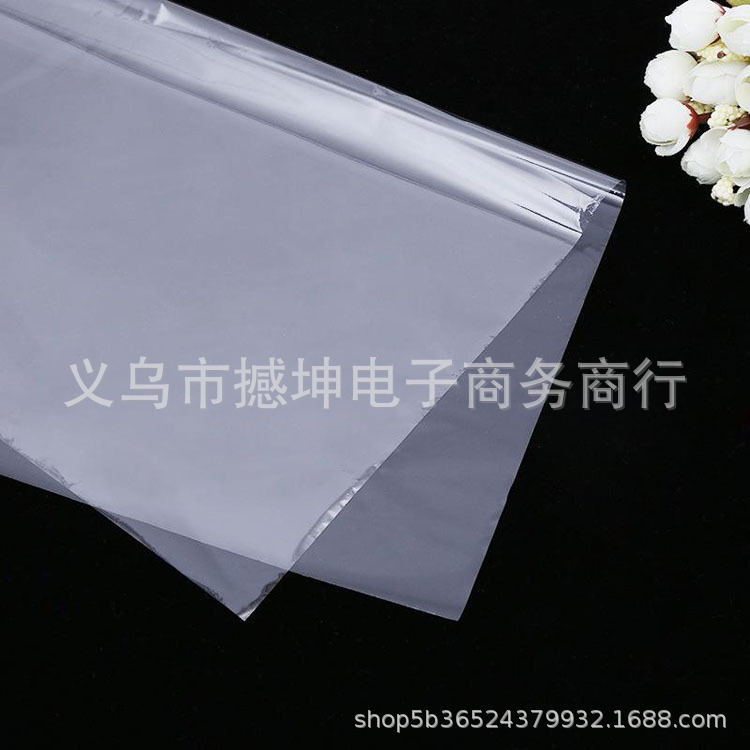 No. 70 Fully Transparent Glass Paper Plastic Paper Waterproof Paper Flower Bouquet Wrapping Paper Gift Wrap Paper Wholesale
