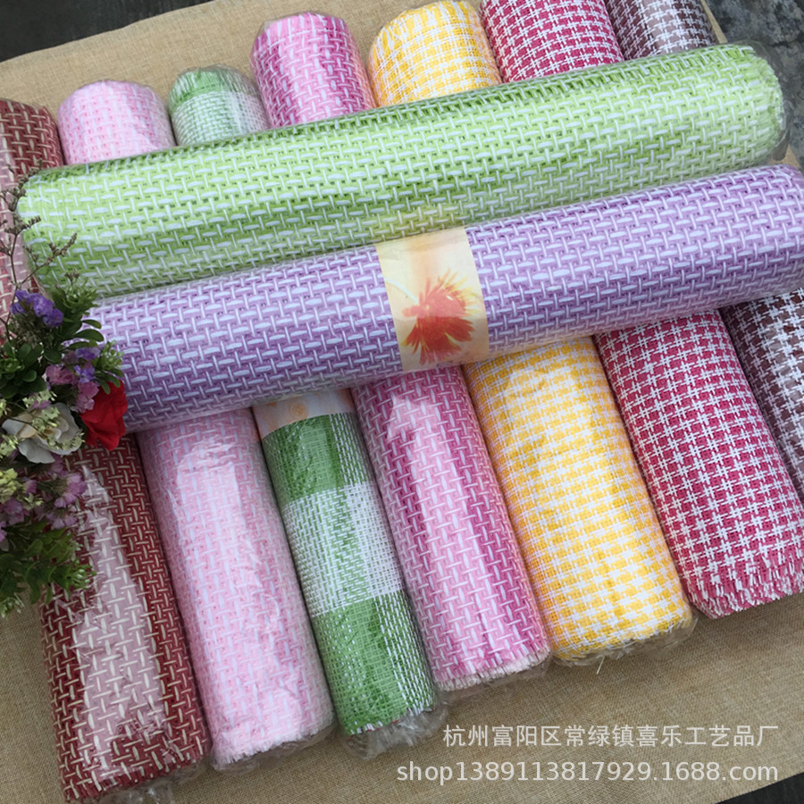 Lafite Straw Mat Flower Packaging Material Flowers Gift Present Wrapping Paper Cloth Hand Bouquet Packaging Material