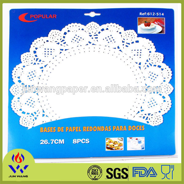 Factory direct sale 10.5- tocard wrapping paper mat disposable white flower bottom paper oil proof pastry through paper Factory direct sale 10.5- tocard wrapping paper mat disposable white flower bottom paper oil proof pastry through paper