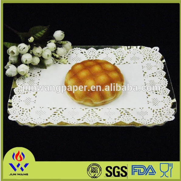 Factory direct sale 10.5- tocard wrapping paper mat disposable white flower bottom paper oil proof pastry through paper Factory direct sale 10.5- tocard wrapping paper mat disposable white flower bottom paper oil proof pastry through paper