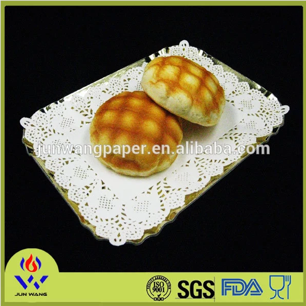 Factory direct sale 10.5- tocard wrapping paper mat disposable white flower bottom paper oil proof pastry through paper Factory direct sale 10.5- tocard wrapping paper mat disposable white flower bottom paper oil proof pastry through paper