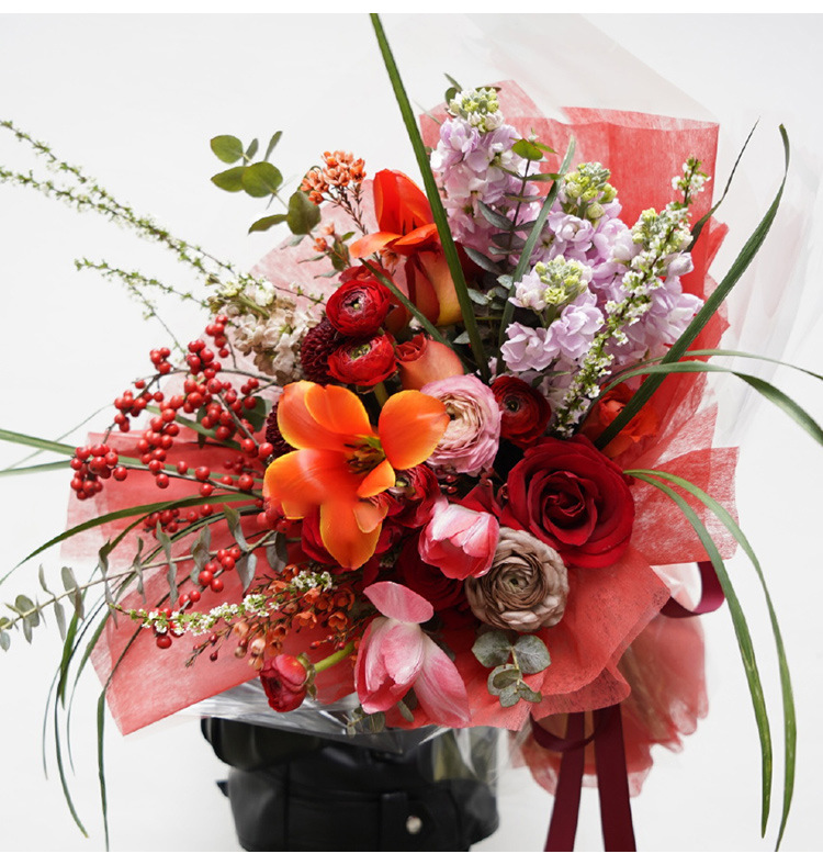 Solid Color Packaging Tissue Paper Handicraft DIY Material Colorful Flowers Bouquet Wrapping Paper 30 Sheets/Pack Solid Color Packaging Tissue Paper Handicraft DIY Material Colorful Flowers Bouquet Wrapping Paper 30 Sheets/Pack