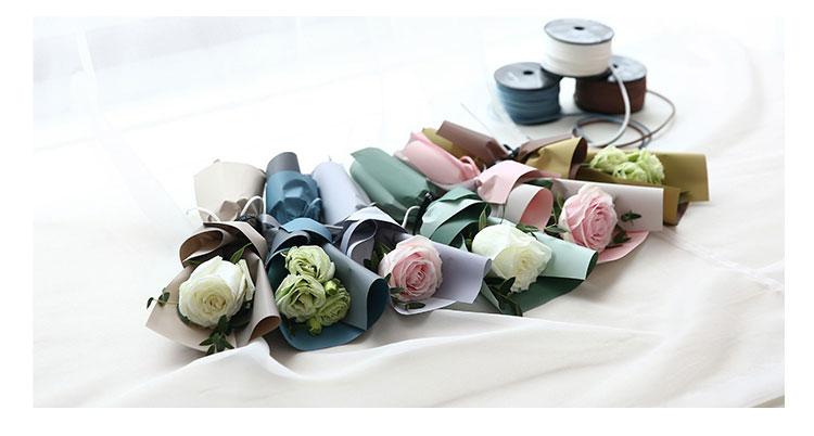 Ouya Paper Bouquet Wrapping Paper Double Color Bag Stained Paper Double-Sided Material Bag Stained Paper Waterproof Gift Flowers Wrapping Paper Ouya Paper Bouquet Wrapping Paper Double Color Bag Stained Paper Double-Sided Material Bag Stained Paper Waterproof Gift Flowers Wrapping Paper