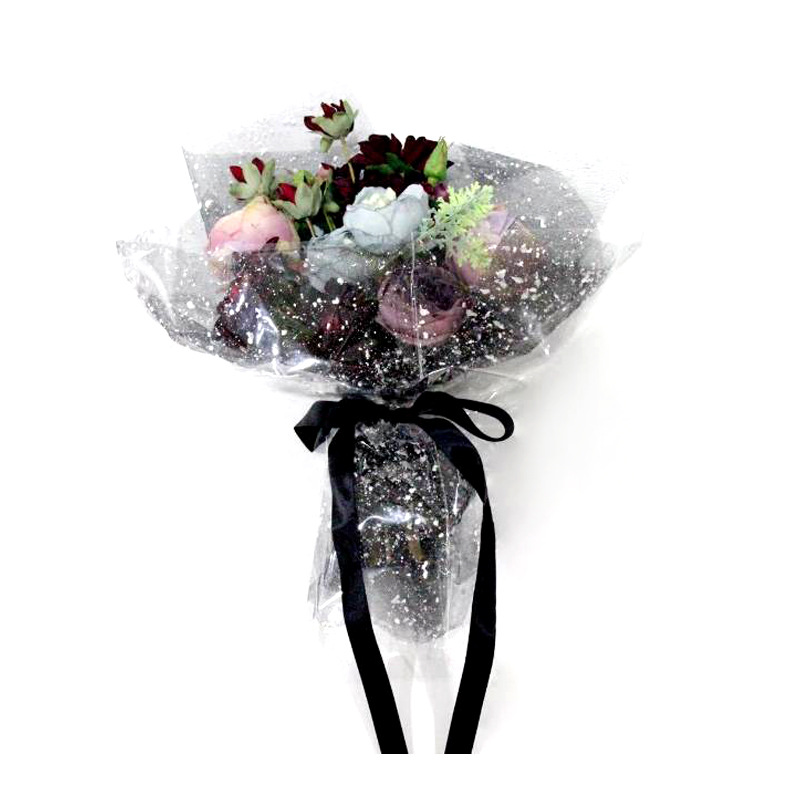 Wrapping Paper DIY Material Bouquet Flower Decoration Flower Shop Supplies Spray Point Foaming Snow Gauze 4 Yards Whole
