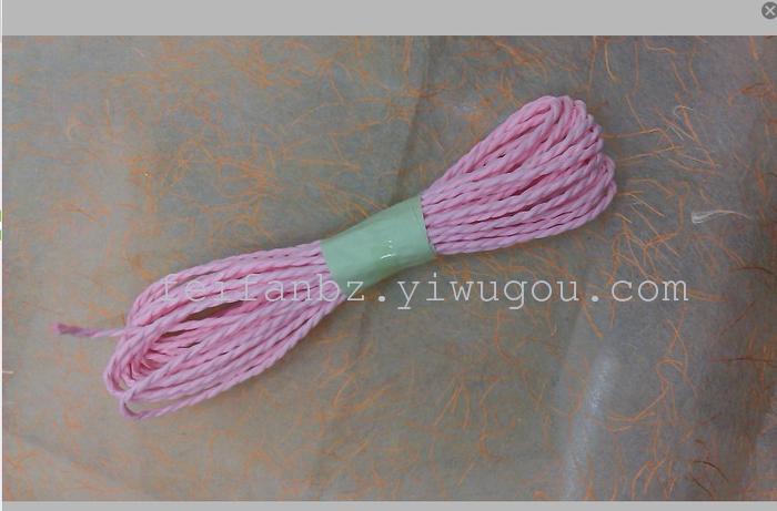 Double thick paper rope DIY paper rope gift flowers and other packaging with paper rope Double thick paper rope DIY paper rope gift flowers and other packaging with paper rope