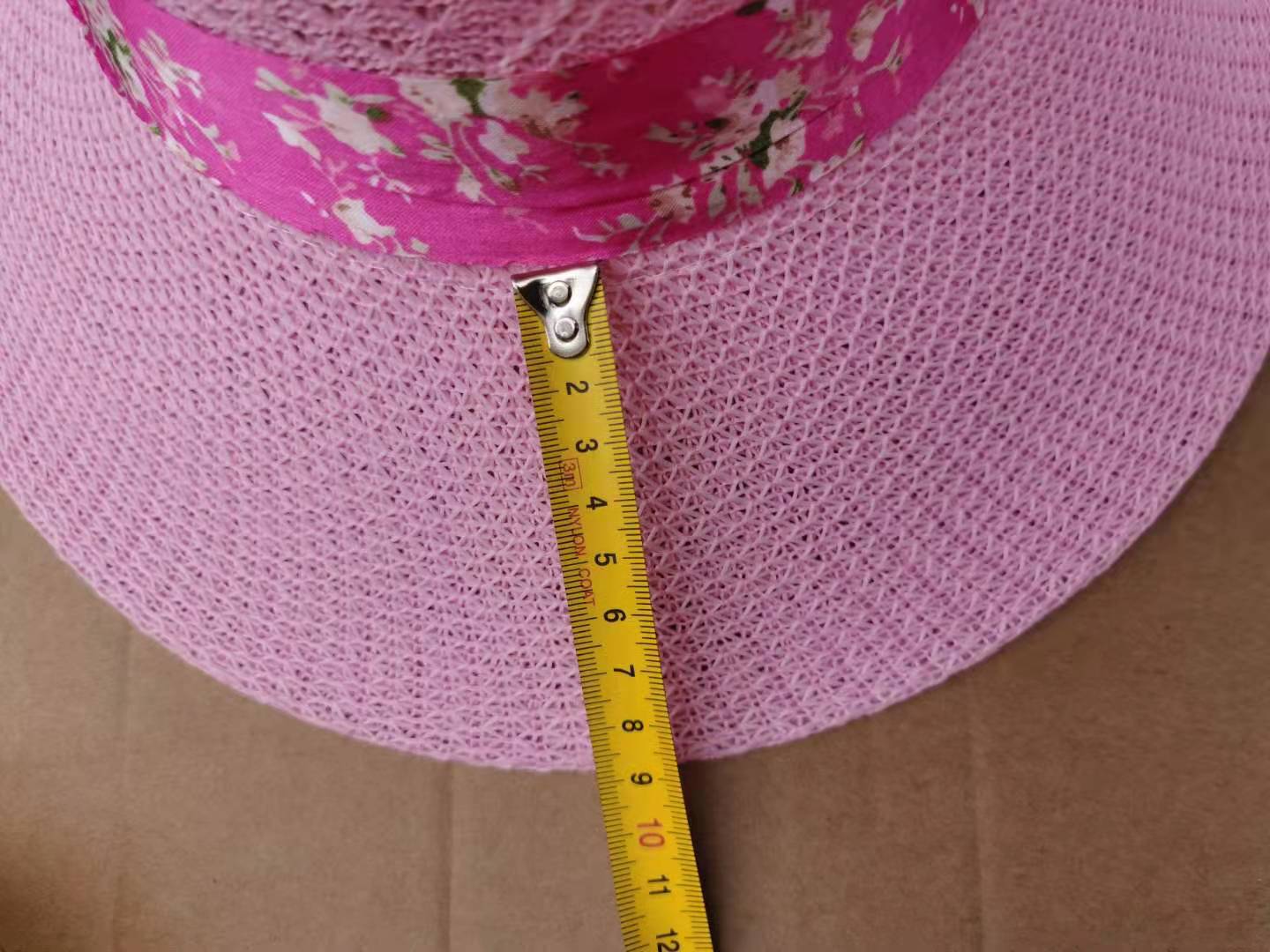 Spring Summer Outdoor Sun Hat Raffia Hat Women's Knitted Mom Style Hat Big Brim Ribbon Sun Hat Bucket Hat