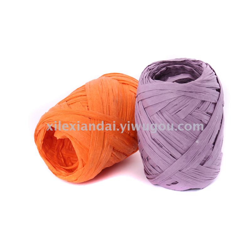 Factory Direct Sales Rugby Raffia DIY Material Bandage Rope