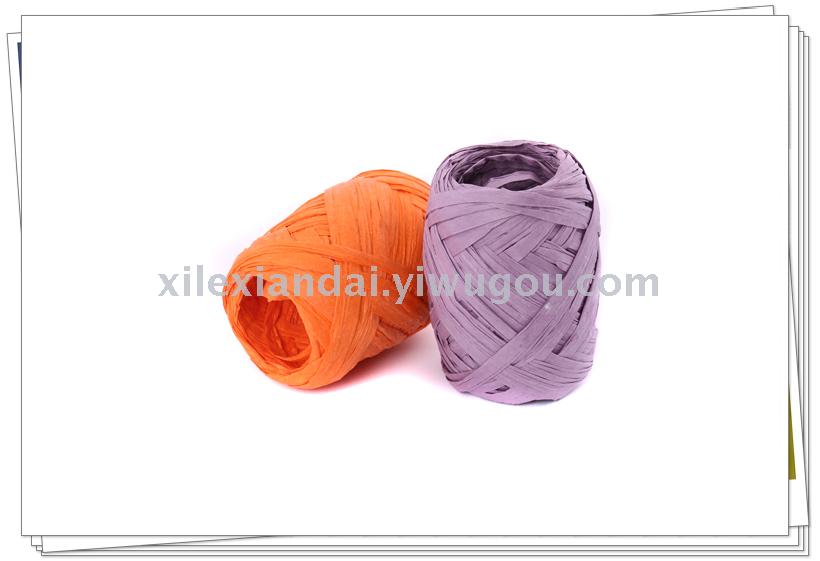 Factory Direct Sales Rugby Raffia DIY Material Bandage Rope Factory Direct Sales Rugby Raffia DIY Material Bandage Rope