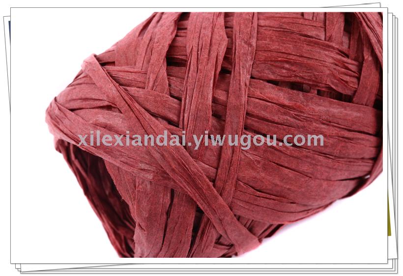 Factory Direct Sales Rugby Raffia DIY Material Bandage Rope Factory Direct Sales Rugby Raffia DIY Material Bandage Rope