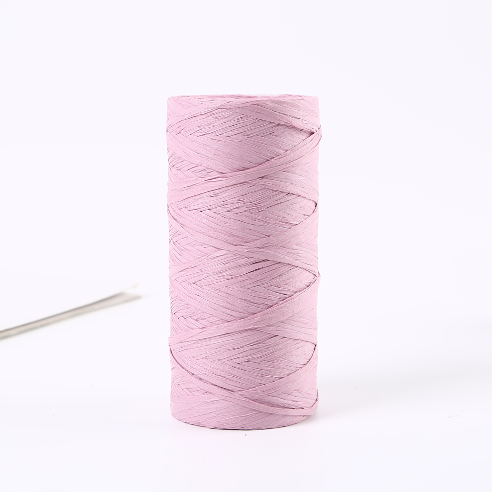 Color Raffia Paper String Lala Paper String Baking Bag Binding Gift Box Bouquet Binding Color Flat Rope