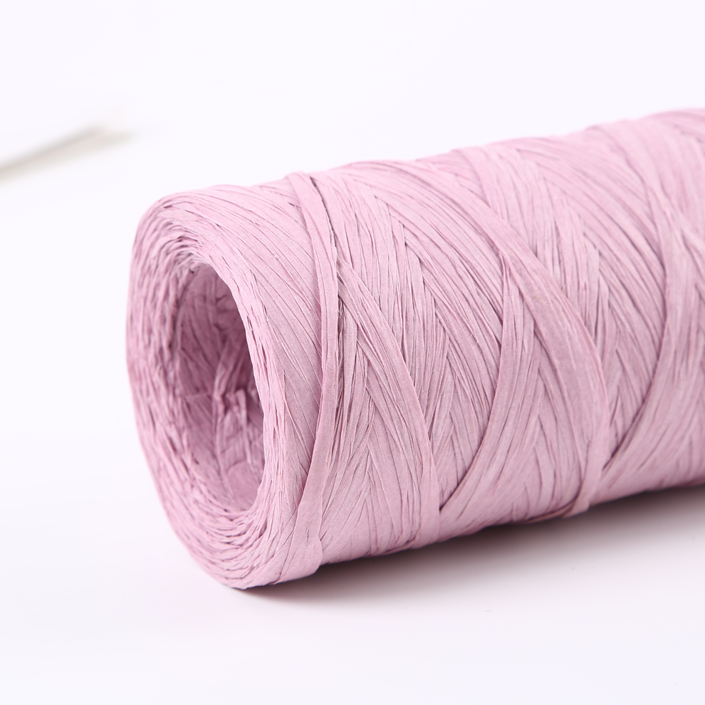 Color Raffia Paper String Lala Paper String Baking Bag Binding Gift Box Bouquet Binding Color Flat Rope