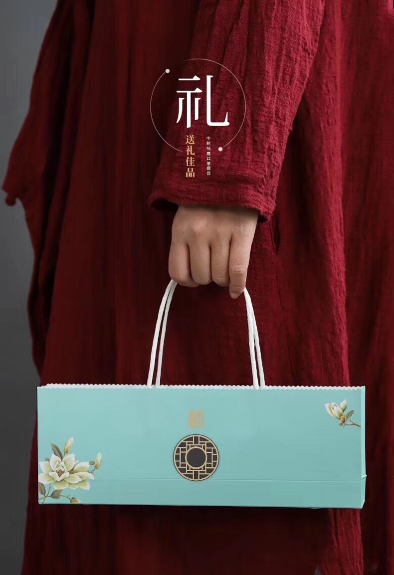 Festival Business Leaders Gift Blooming Flowers and Full Moon Tea Moon Cake Tea Containers Tea Tray Kung Fu Tea Set Festival Business Leaders Gift Blooming Flowers and Full Moon Tea Moon Cake Tea Containers Tea Tray Kung Fu Tea Set