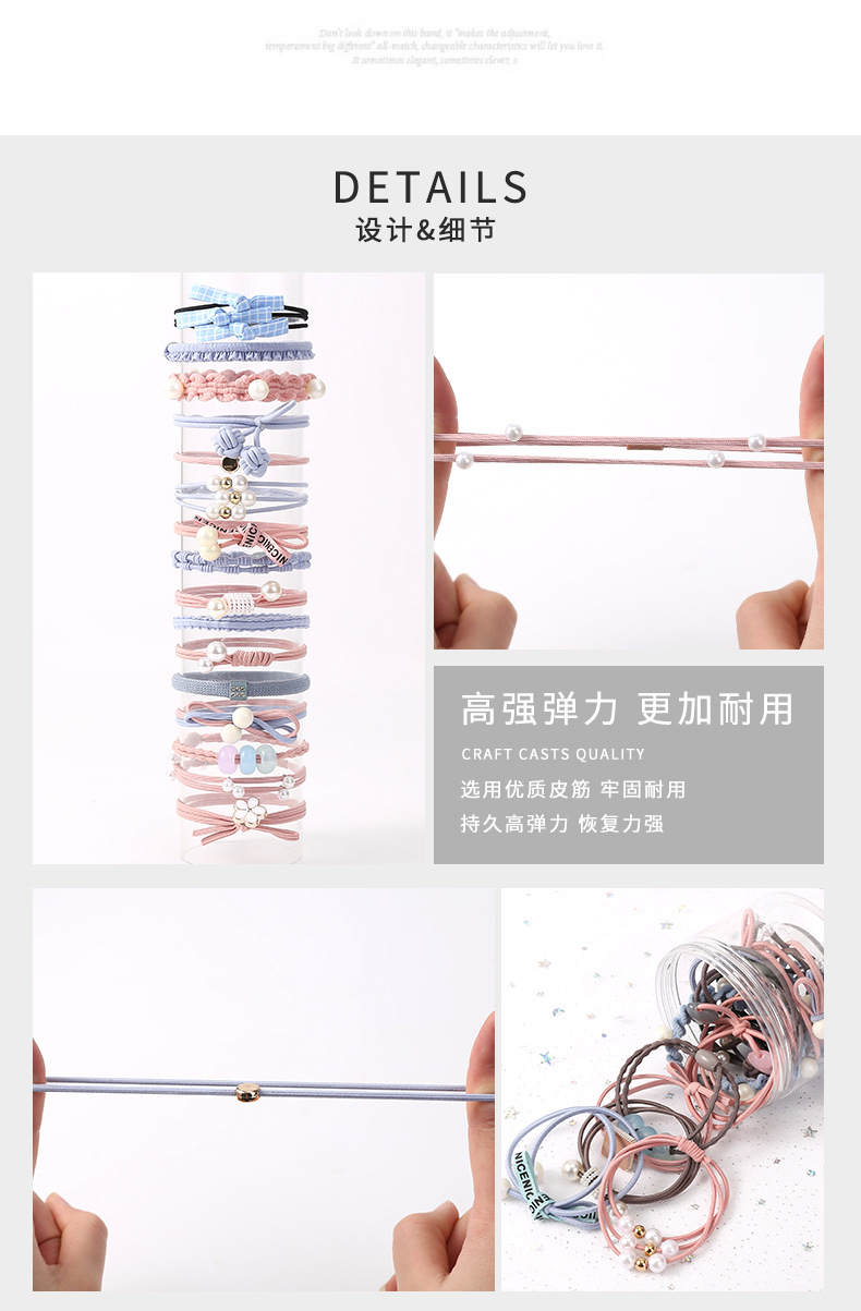 Style Headband Mori Women's Adult Hair Ring High Elastic Rubber Band Hair Rope Suit Girly Simplicity Cute Headwear Style Headband Mori Women's Adult Hair Ring High Elastic Rubber Band Hair Rope Suit Girly Simplicity Cute Headwear