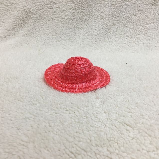 Toy pet decorative Hat plastic cap PP Cap small straw hat Toy pet decorative Hat plastic cap PP Cap small straw hat