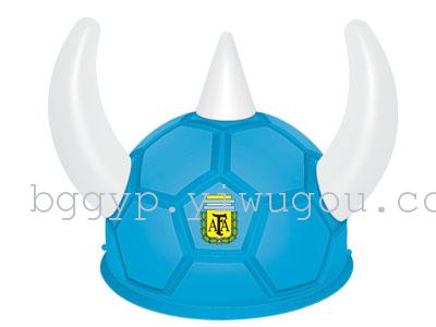 Football Horn Hat Game Essential Plastic Cap Football Horn Hat Football Horn Hat Game Essential Plastic Cap Football Horn Hat