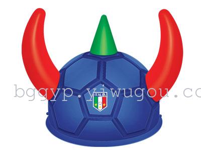 Football Horn Hat Game Essential Plastic Cap Football Horn Hat Football Horn Hat Game Essential Plastic Cap Football Horn Hat