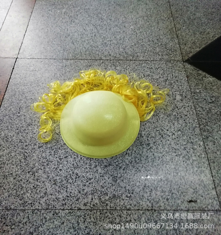 PVC rain ball hat holiday party costume ball plastic cap laser ball hat PVC rain ball hat holiday party costume ball plastic cap laser ball hat