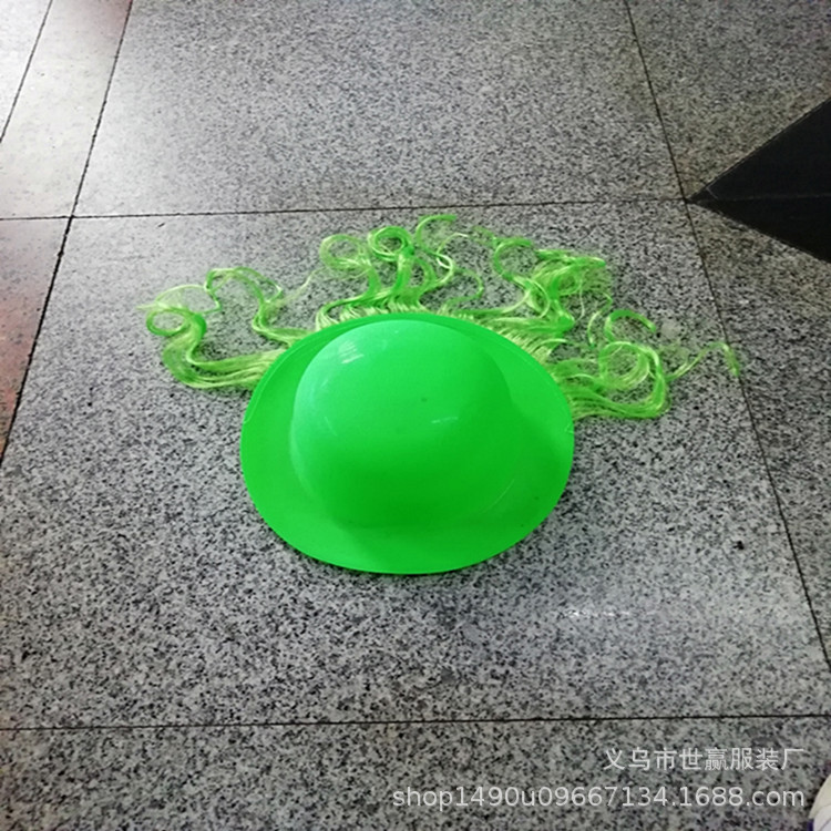 PVC rain ball hat holiday party costume ball plastic cap laser ball hat PVC rain ball hat holiday party costume ball plastic cap laser ball hat