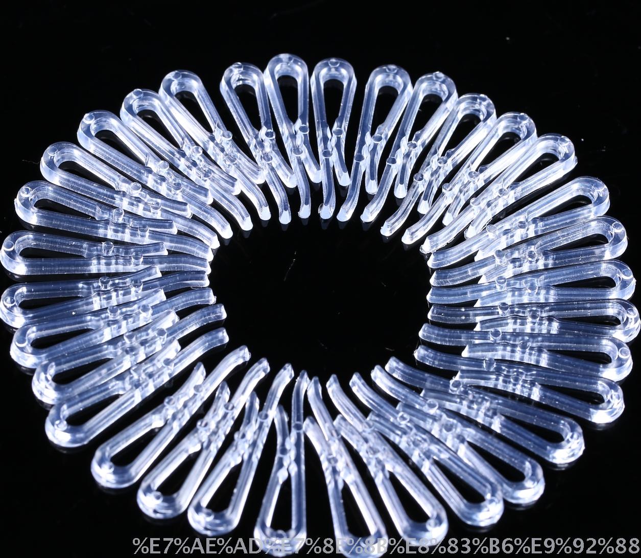 Transparent shirt clip garment clip plastic button packaging new material 1000 pieces/bag Transparent shirt clip garment clip plastic button packaging new material 1000 pieces/bag