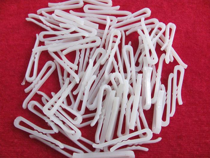 Transparent white plastic clip clip the clothing clip Clip shirt shirt plastic buckles