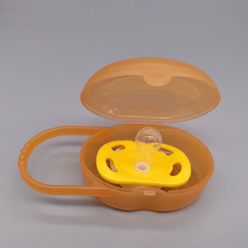 Silicone Pacifier Box Portable Baby Transparent Custom Teether Pacifier Plastic Storage Box Hook Silicone Pacifier Box Portable Baby Transparent Custom Teether Pacifier Plastic Storage Box Hook