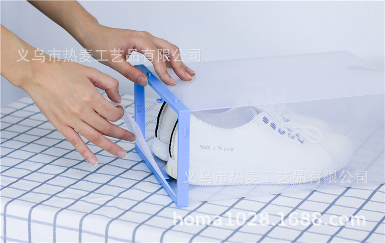 Hot Wheat Manufacturer Pp Plastic Thickened Men and Women Transparent Shoe Box Color Box Sundries Shoe Cabinet Hook Storage Box Hot Wheat Manufacturer Pp Plastic Thickened Men and Women Transparent Shoe Box Color Box Sundries Shoe Cabinet Hook Storage Box